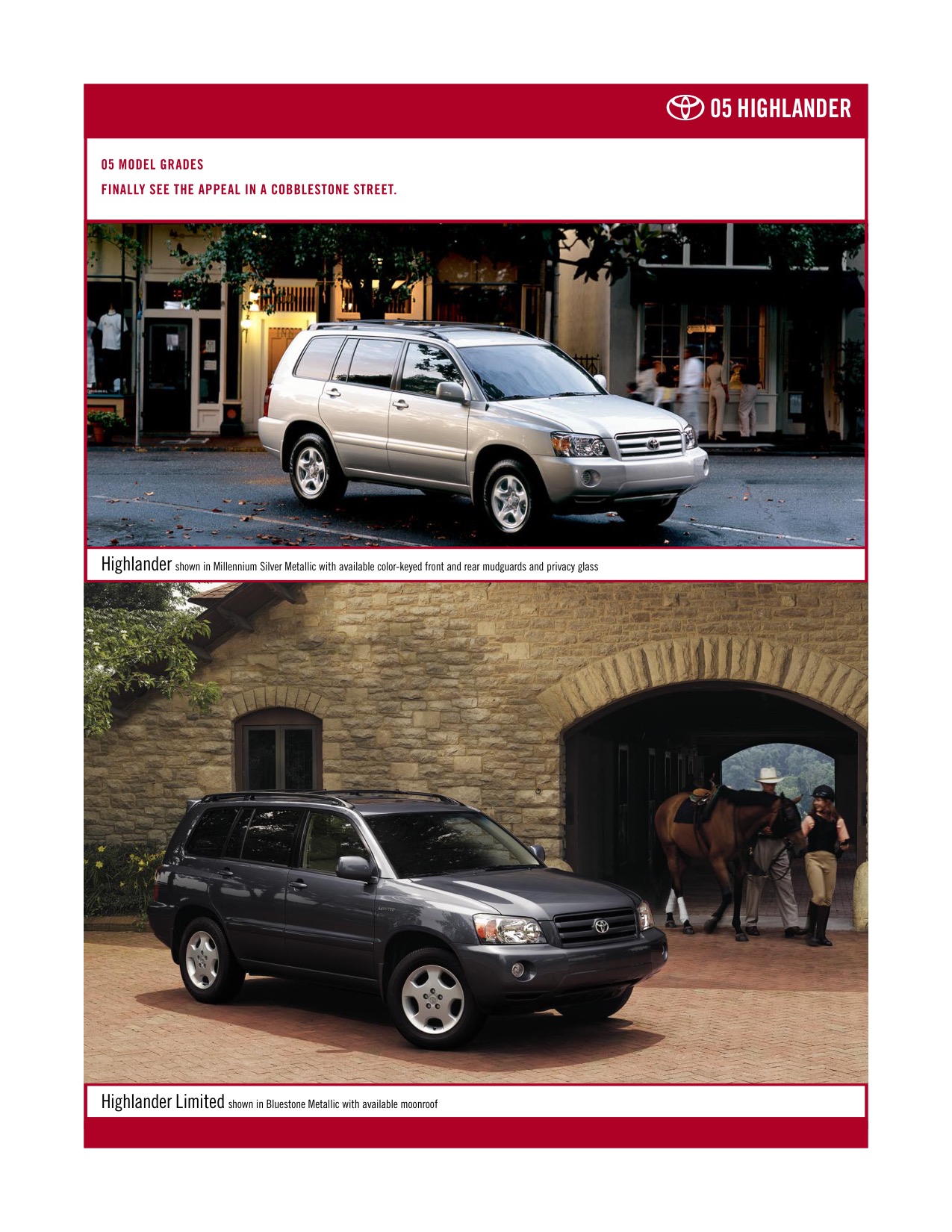 2005 Toyota Highlander Brochure Page 8
